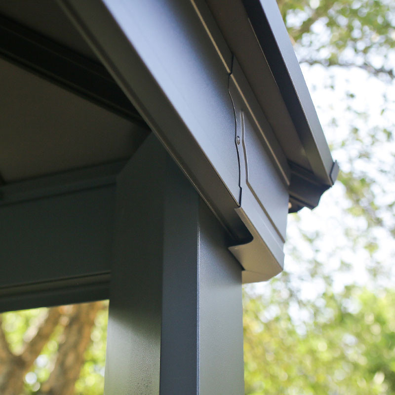 Canopia - Dubbele Carport - Colorado - 544x358x207,5cm (14x20) - Grijs