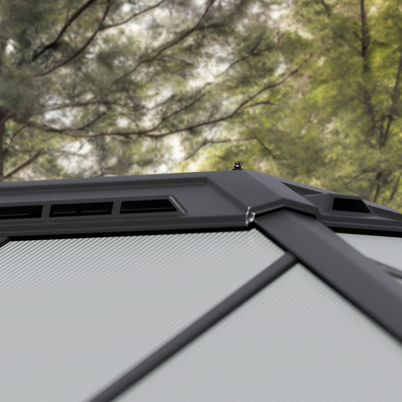 Canopia - Dubbele Carport - Colorado - 544x358x207,5cm (14x20) - Grijs