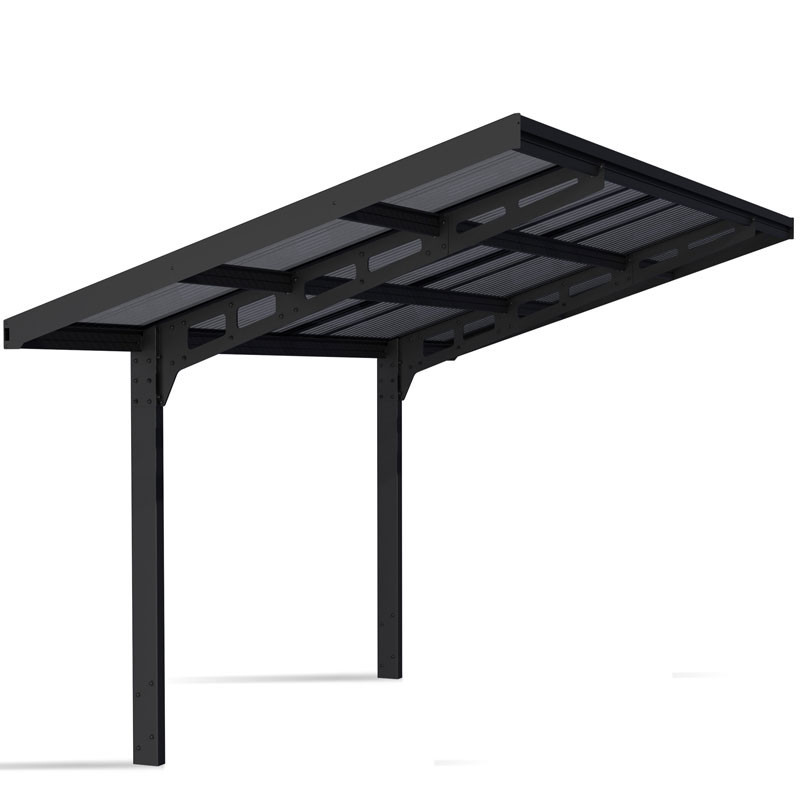 Canopia - Carport plat - Sydney Wave 6000 - Solar Gris