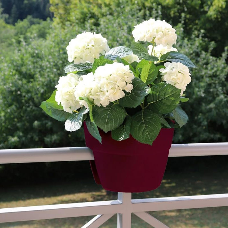 013585R.BO POT CAVALIER OSAKA 30 CM 8L ROUGE BOURGOGNE