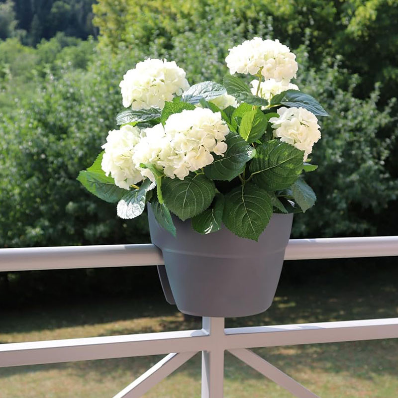013585G.ANT POT CAVALIER OSAKA 30 CM 8L GRIS ANTHRACITE
