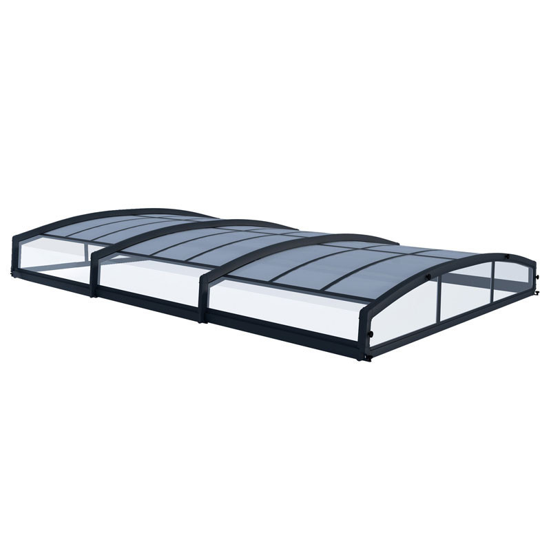 Canopia - Abri pour piscine - Majorca - 670 x 457 cm - Gris
