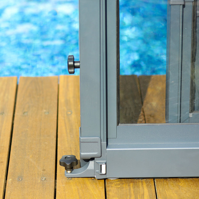 Canopia - Abri pour piscine - Majorca - 670 x 457 cm - Gris