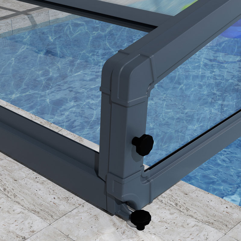 Canopia - Cubierta de piscina - Mallorca - 670 x 457 cm - Gris