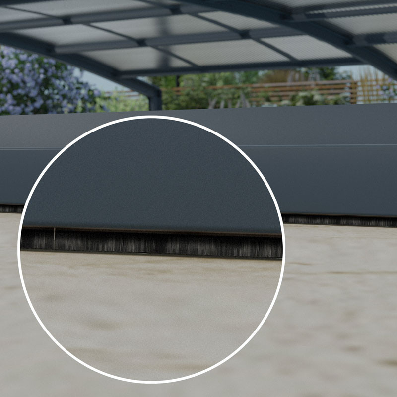 Canopia - Abri pour piscine - Majorca - 670 x 457 cm - Gris