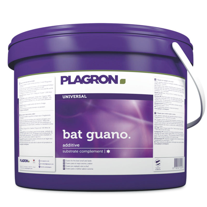 Plagron - Bat Guano 10L - Engrais poudre guano chauves souris - Universal