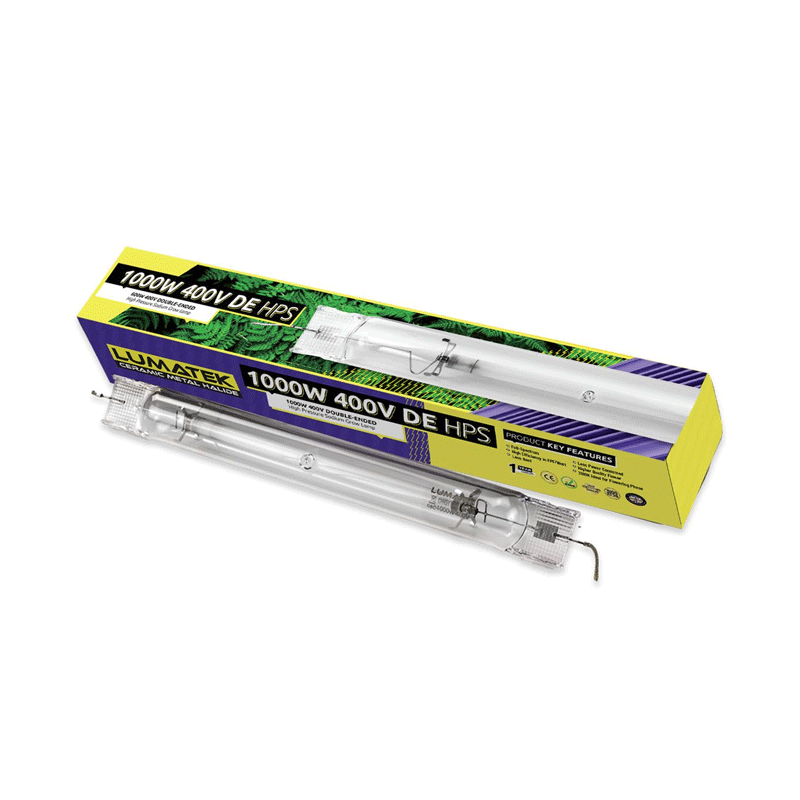 Lumatek - Ampoule HPS Pro 1000W 400V DE (Double-Ended)