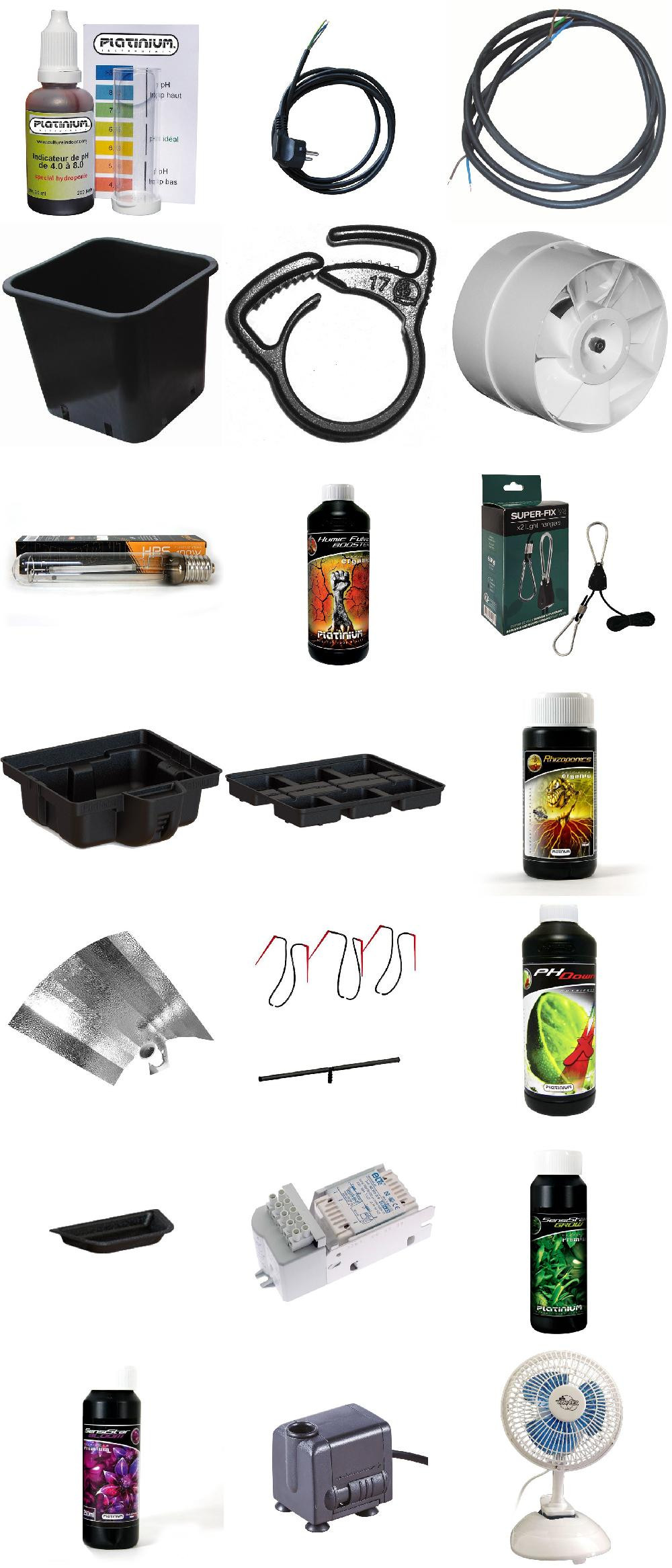 HYDRO ECO 1 400W hydroponic indoor growing pack