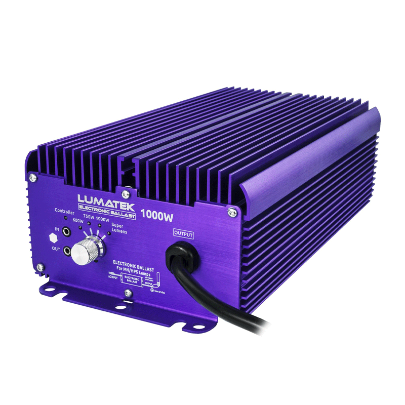 Lumatek - Ballast électronique 1000W 240V + Dimmer
