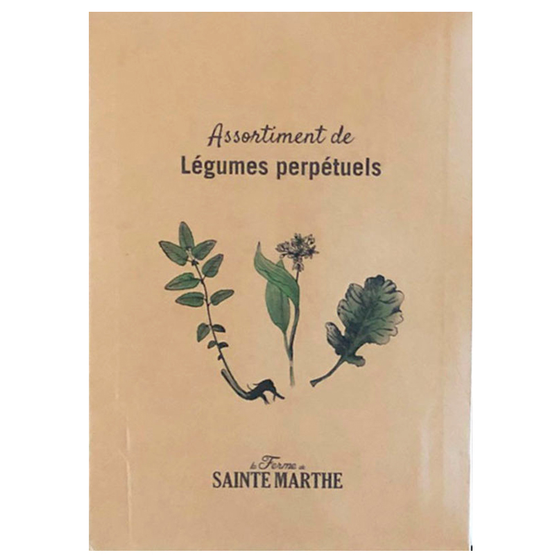 La ferme Sainte Marthe - 50 graines AB - Légumes perpétuels saison après saison assortis