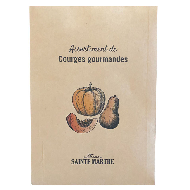 La ferme Sainte Marthe - 15 graines AB - Courges Gourmandes assortis