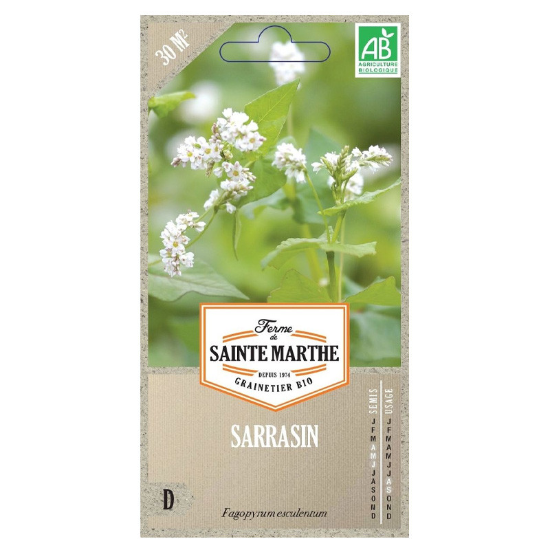 La ferme Sainte Marthe - 150g de graines AB - Sarrasin Vivace