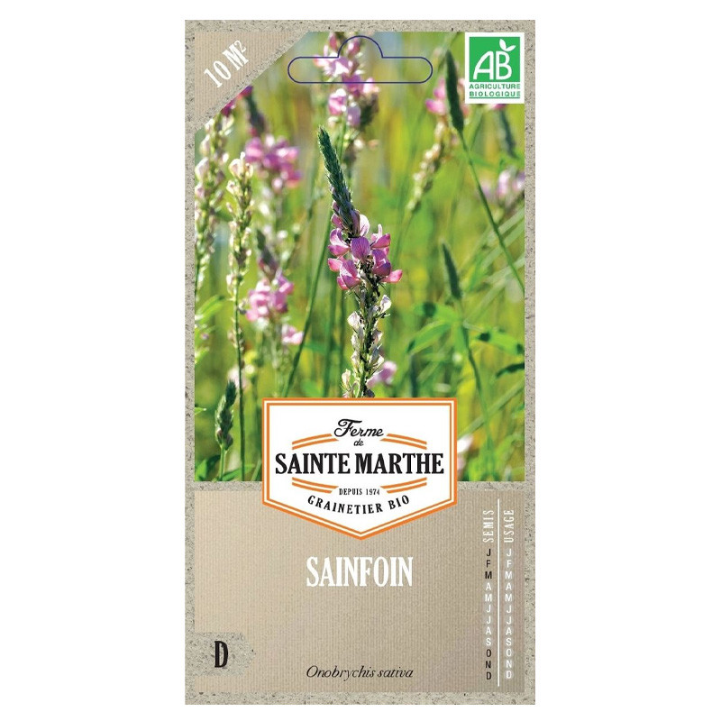 La ferme Sainte Marthe - 100g de graines AB - Sainfoin