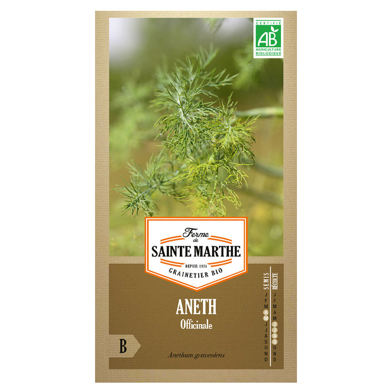 La ferme Sainte Marthe - 200 graines AB - Aneth officinale