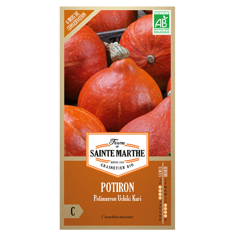 La ferme Sainte Marthe - 15 semi AB - Zucca Uchiki Kuri