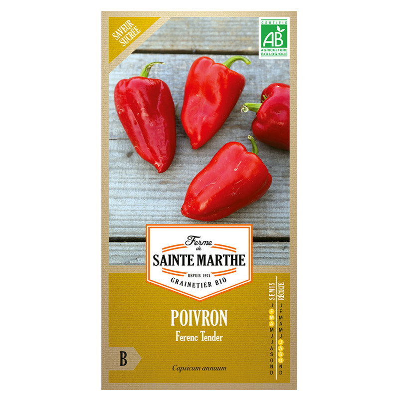 La ferme Sainte Marthe - 30 zaden AB - Ferenc Paprika