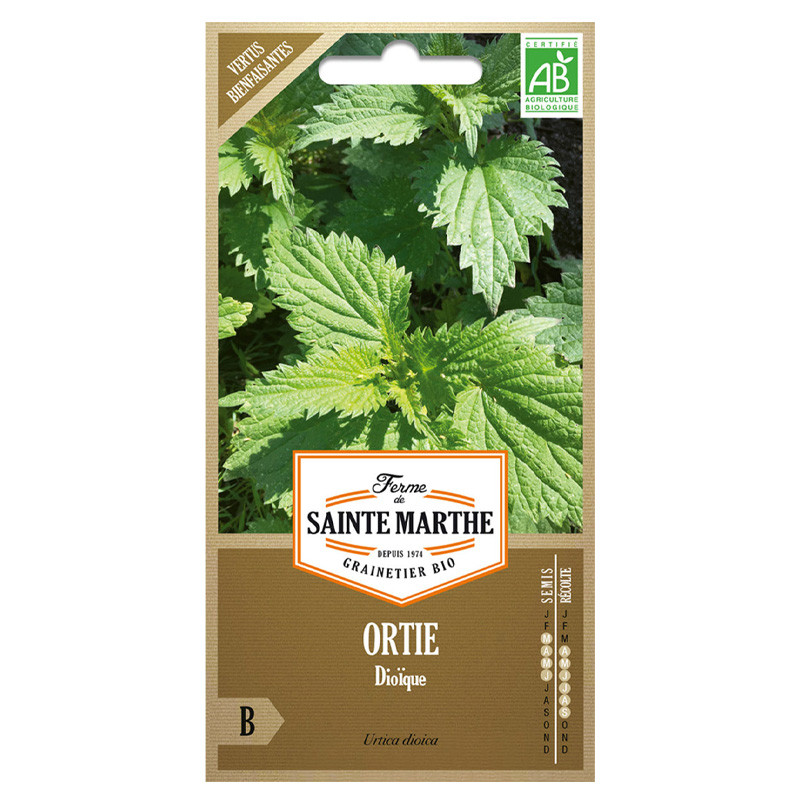 La ferme Sainte Marthe - 500 seeds AB - Stinging Nettle