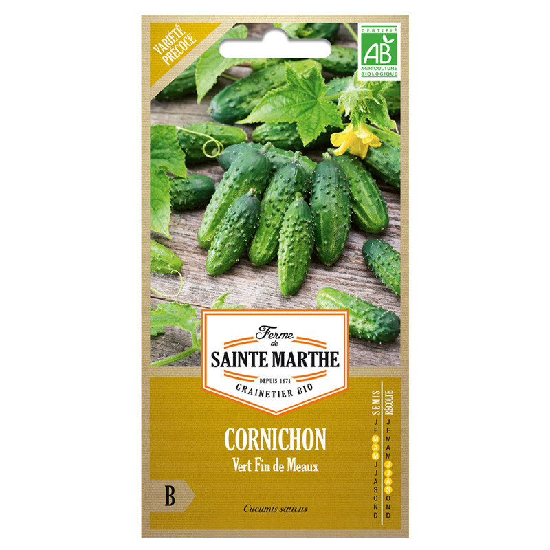 La ferme Sainte Marthe - 20 zaden AB - Cornichon Fin de Meaux