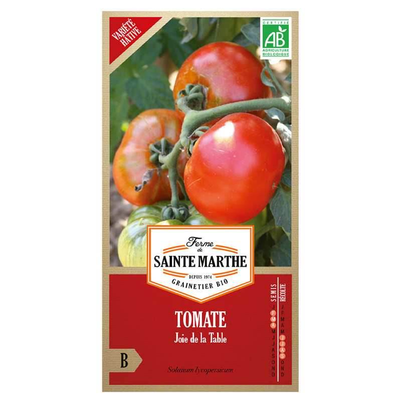 La ferme Sainte Marthe - 50 Samen AB - Tomate Joie de la Table