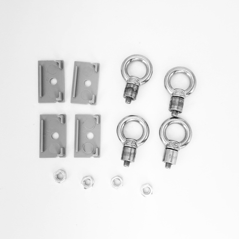 Superplant - Pair of 30cm brackets + fixings for 3 Ledbars