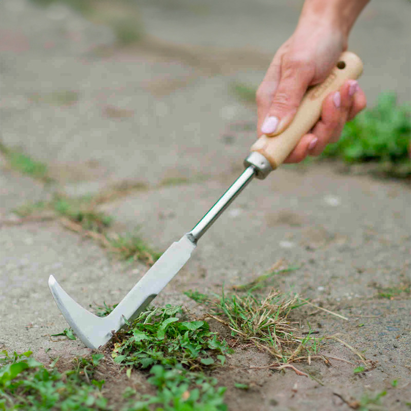 Nature - Couteau grattoir - Acier inox et bois