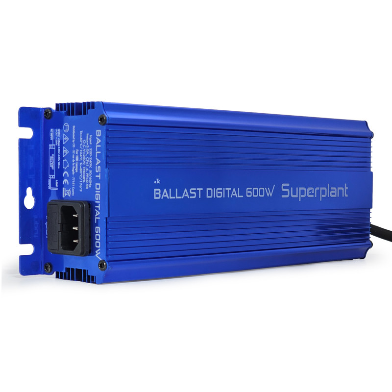Superplant - Reattore digitale HPS-MH con dimmer - 250W/600W