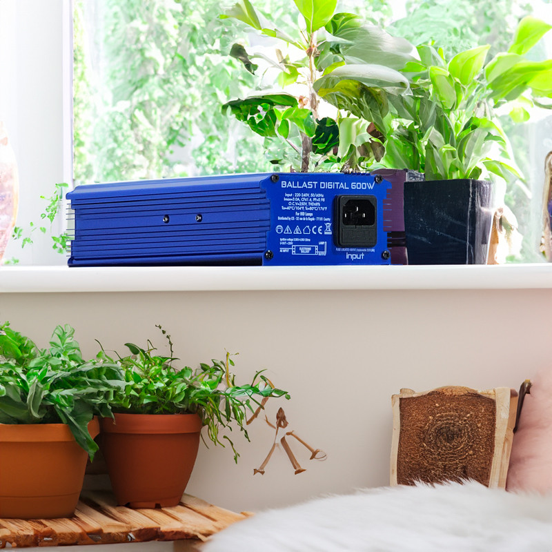Superplant - Digitales Vorschaltgerät HPS-MH mit Dimmer - 250W/600W