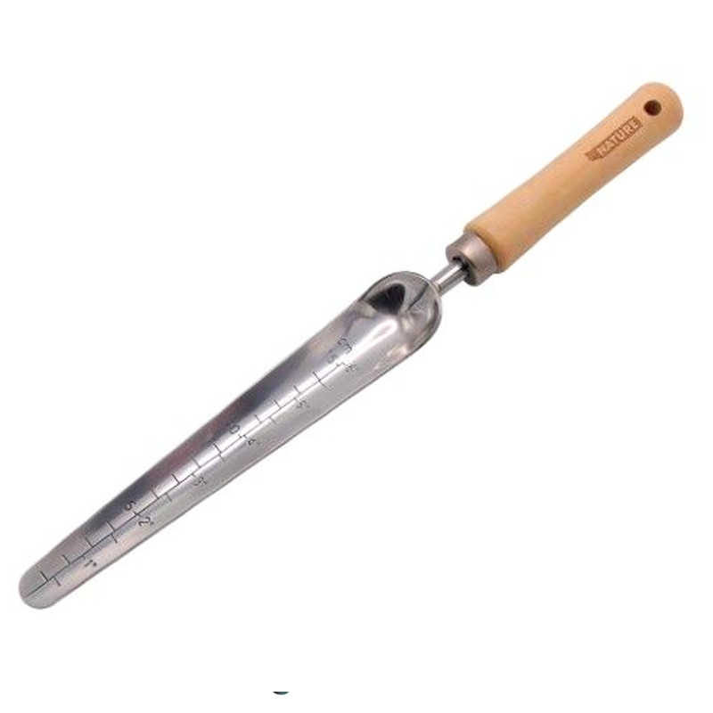 Nature -Graduated transplanter - Stainless steel and wood