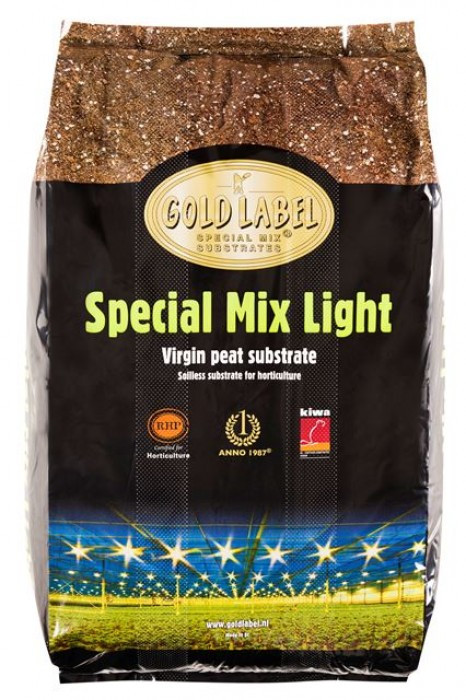 Palette de 60 terreaux Special Mix Light sac de 40 L Gold Label, terreau de croissance et floraison