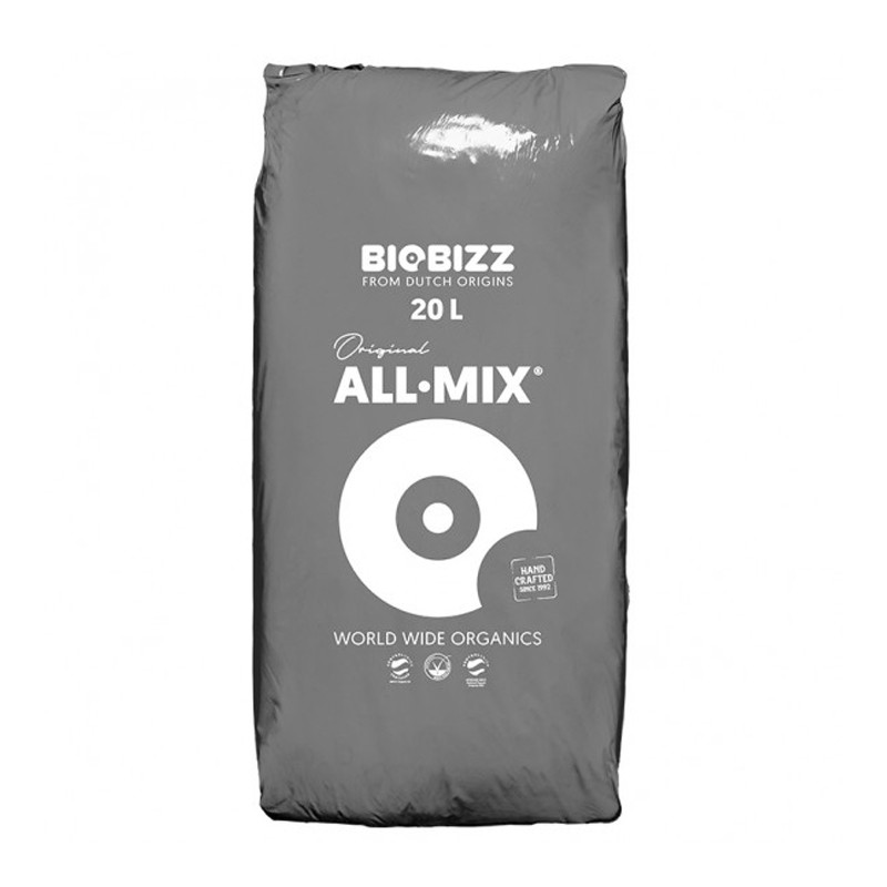Pallet met 120 All mix potgronden in 20L zakken Biobizz bloeiend, met perliet