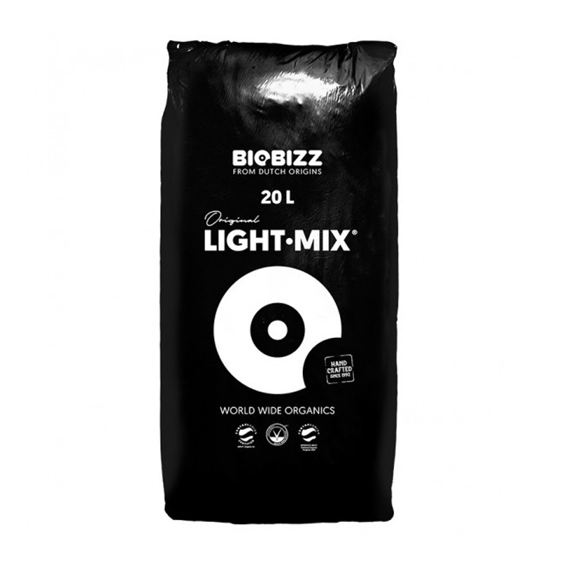 Pallet of 120 Light mix potting soils in 20L bags Biobizzgrowth and flowering