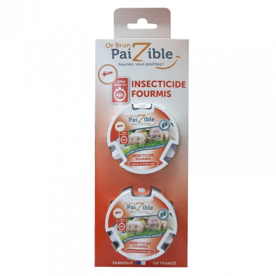 Or Brun - Set of 2 ready-to-use ant traps