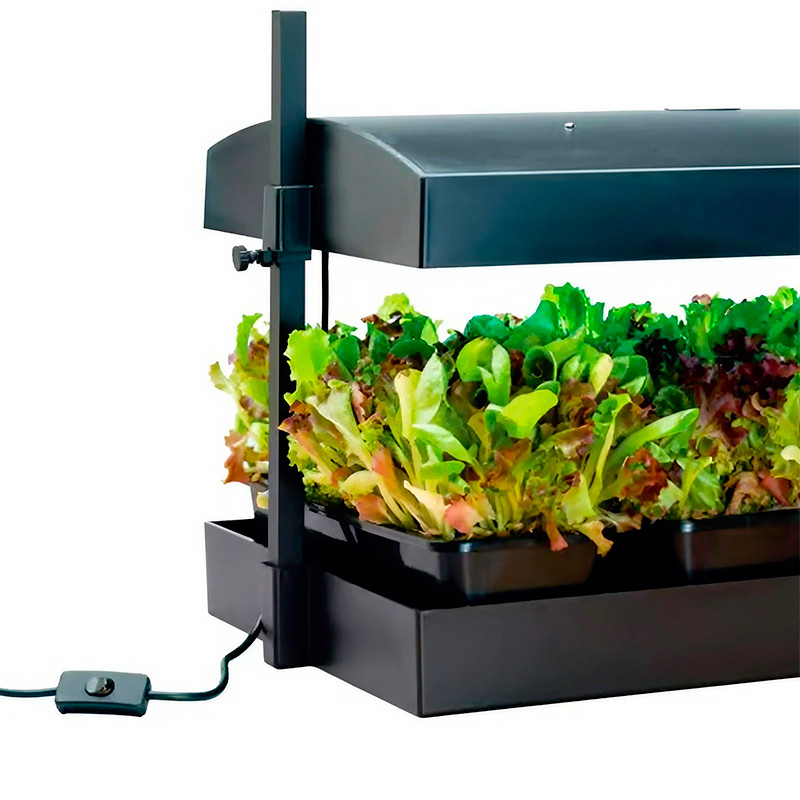 Garland - Minituin met 2x16W led-rails - zwart