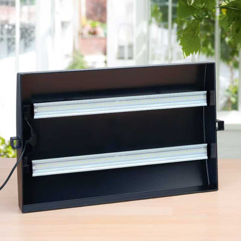 Garland - Mini-jardim com grades de led 2x16W - branco