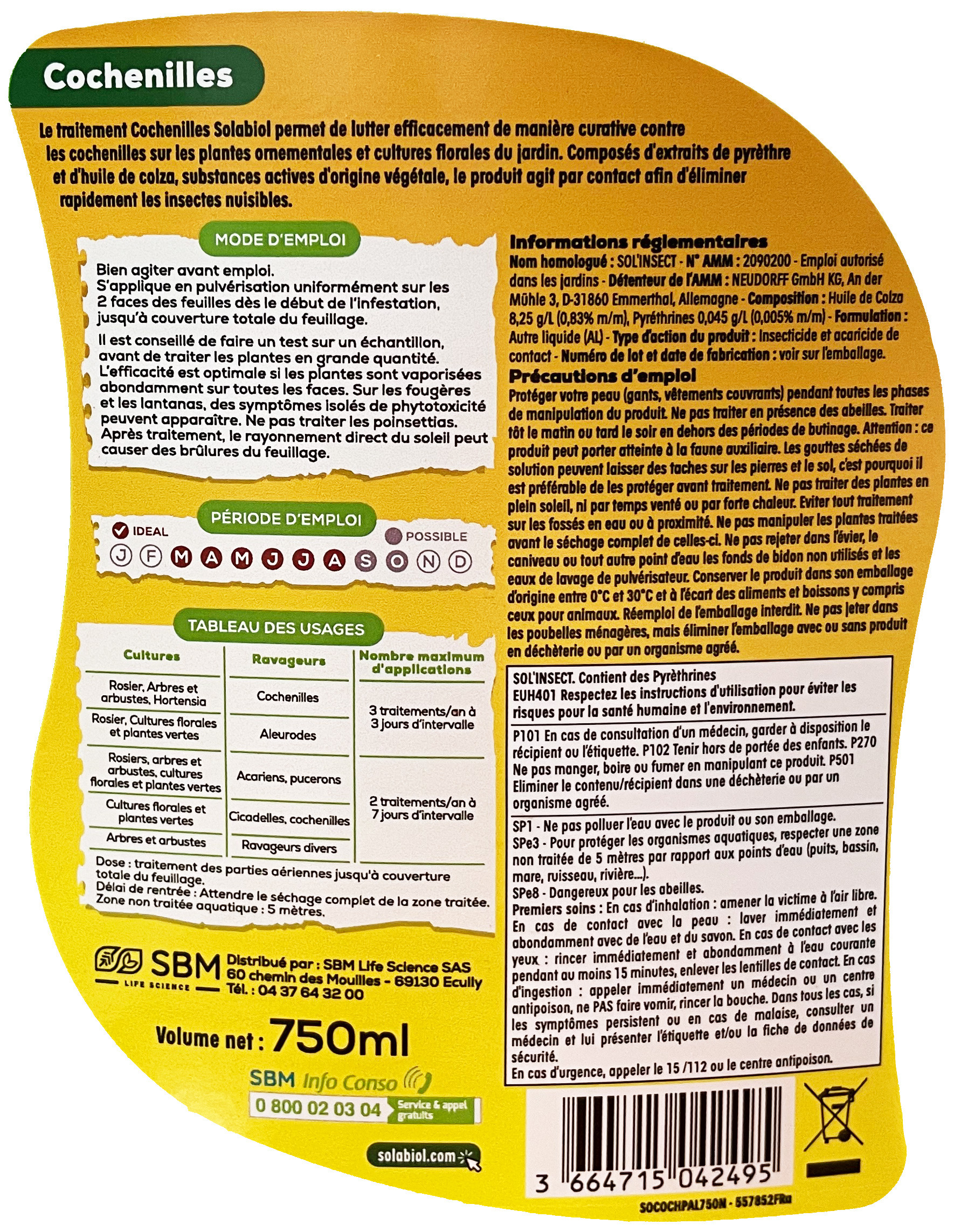 Solabiol - Anti wolluis 750ml