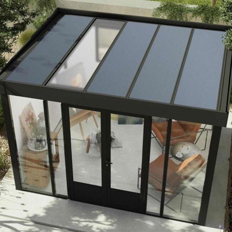 Canopia - Studio da giardino Copenhagen - 287x351 cm (10x12) - Nero