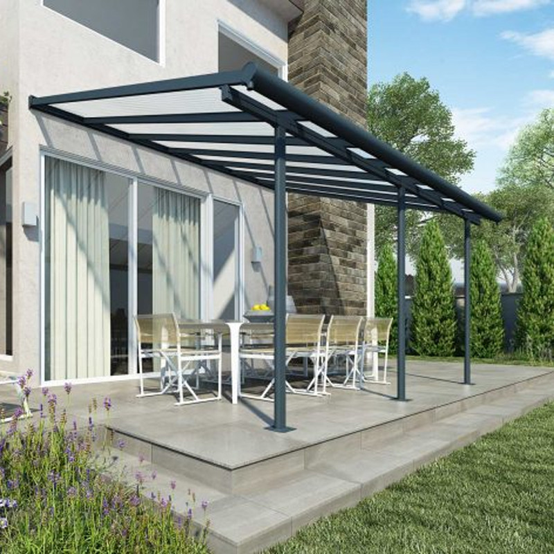 Canopia - Pergola Sierra - 3X4.3M - Gris clair