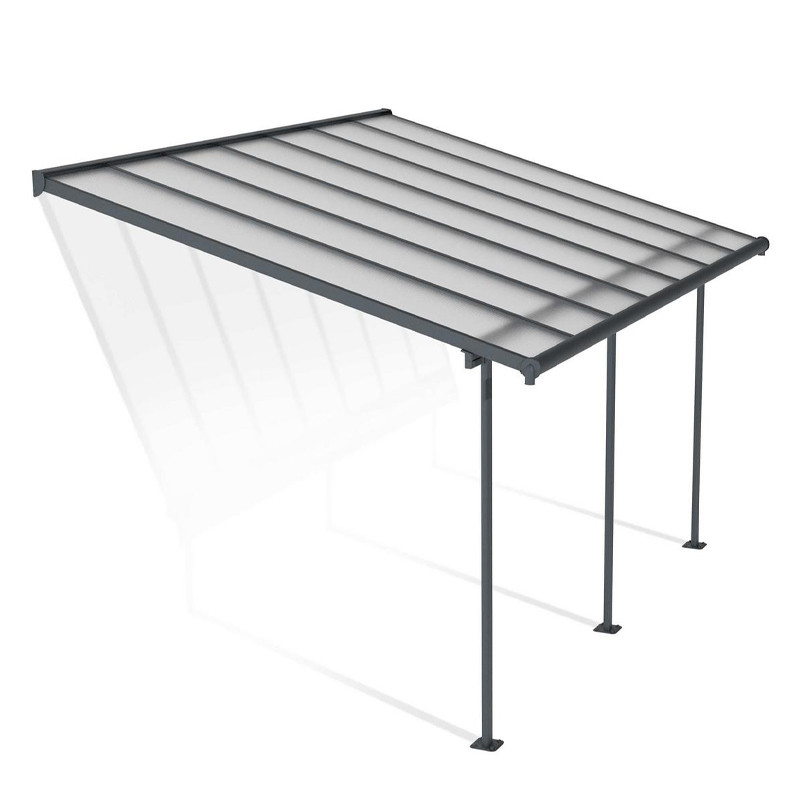 Canopia - Pergola Sierra - 3X4.3M - Gris clair