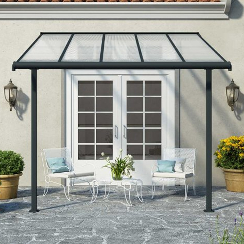 Canopia - Pergola Sierra - 3X3M - Gris clair
