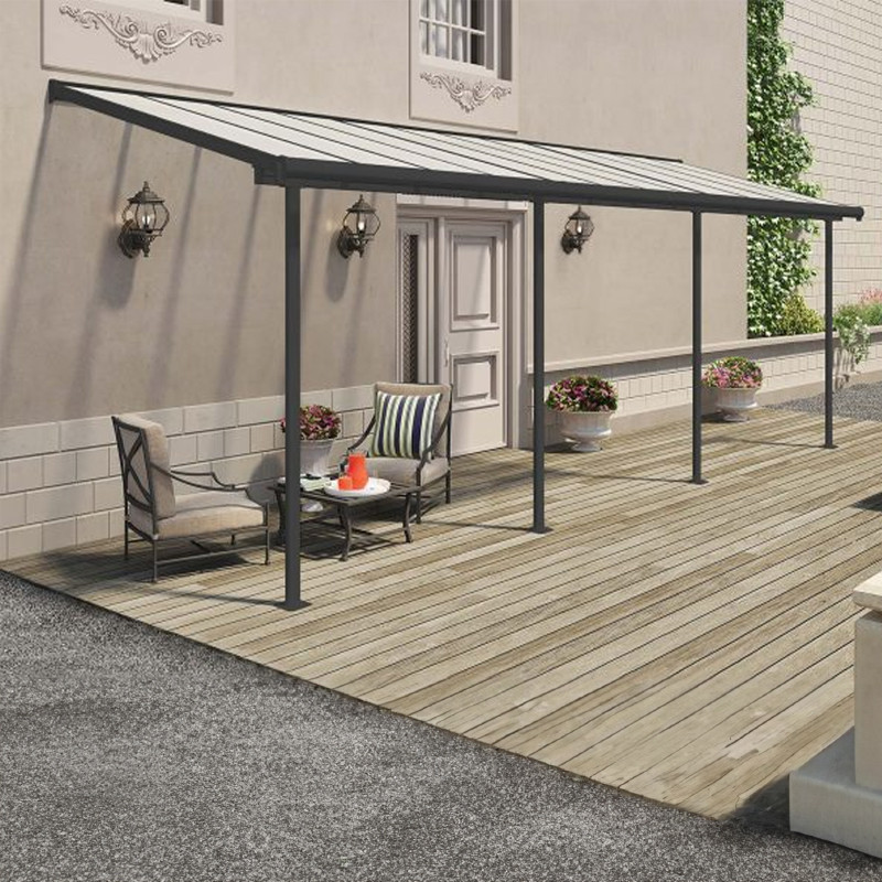 Canopia - Pergola Sierra - 2.2x6.7M - Gris clair