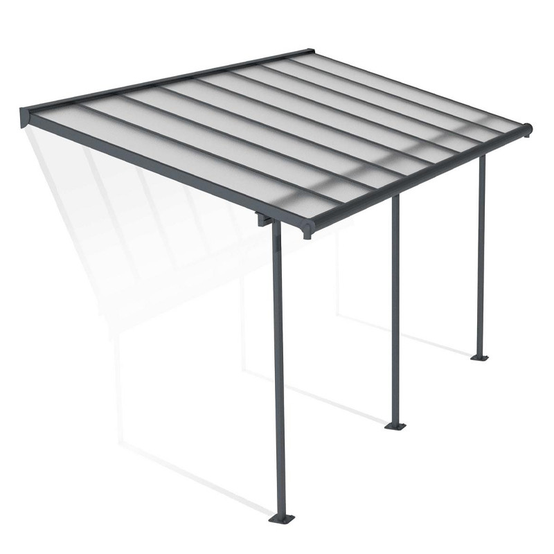 Canopia - Pergola Sierra - 2.2x4.5M - Gris clair