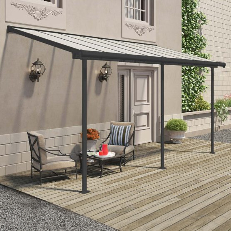 Canopia - Pergola Sierra - 2.2x4.5M - Gris clair