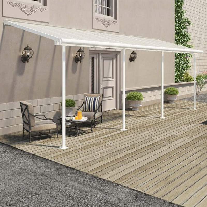 Canopia - Pergola Sierra - 2.2X6.7M - Blanc clair