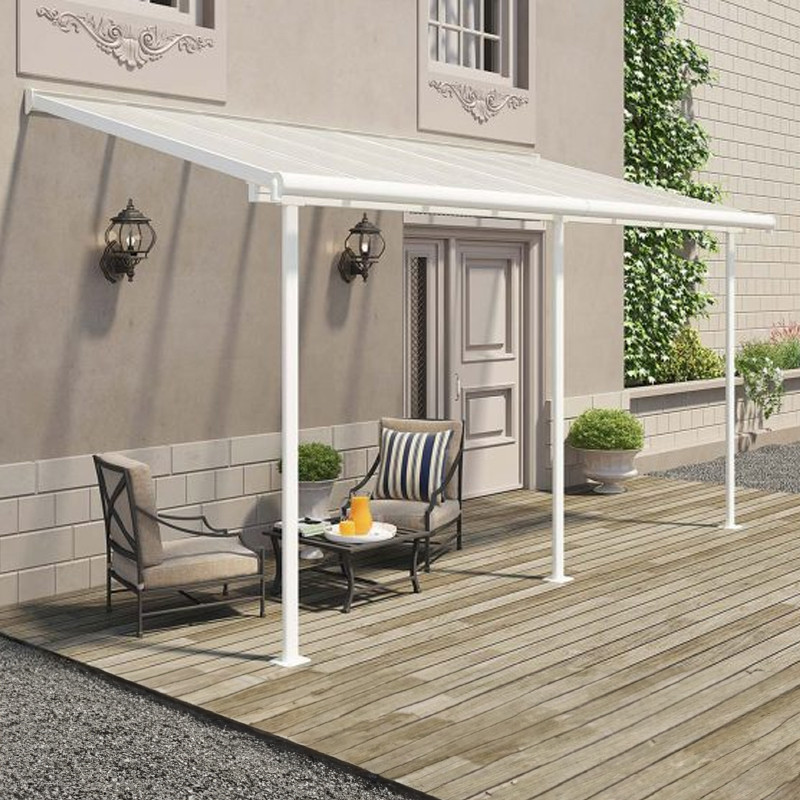 Canopia - Pergola Sierra - 2.2X4.5M - Blanc clair