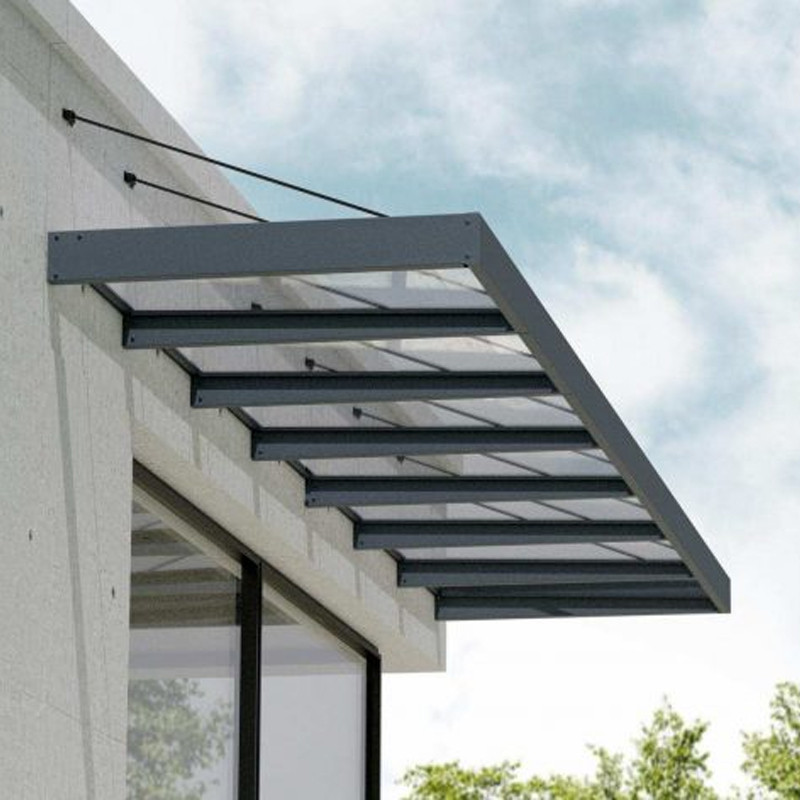 Canopia - Toldo de puerta - 660x140cm - Sophia XL 7000 - Gris claro