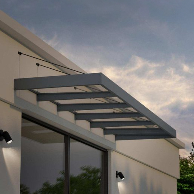 Canopia - Door canopy - 565x140cm - Sophia XL 6000 - Light grey