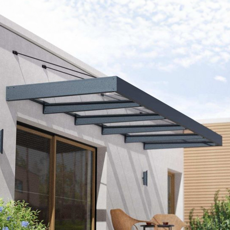 Canopia - Door canopy - 471x140cm - Sophia XL 5000 - Light grey