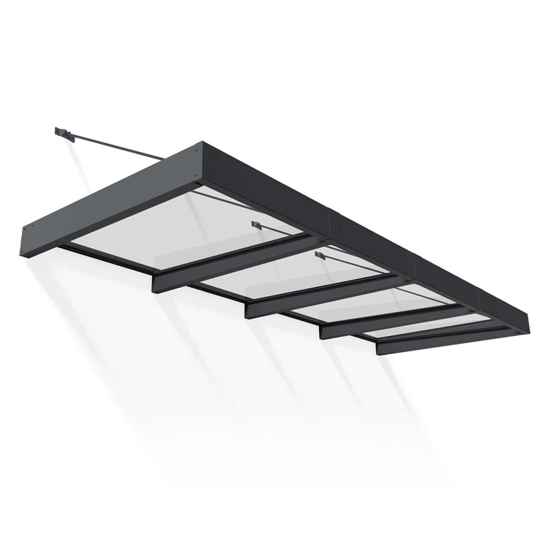 Canopia - Deurluifel - 379x140cm - Sophia XL 4000 - Lichtgrijs