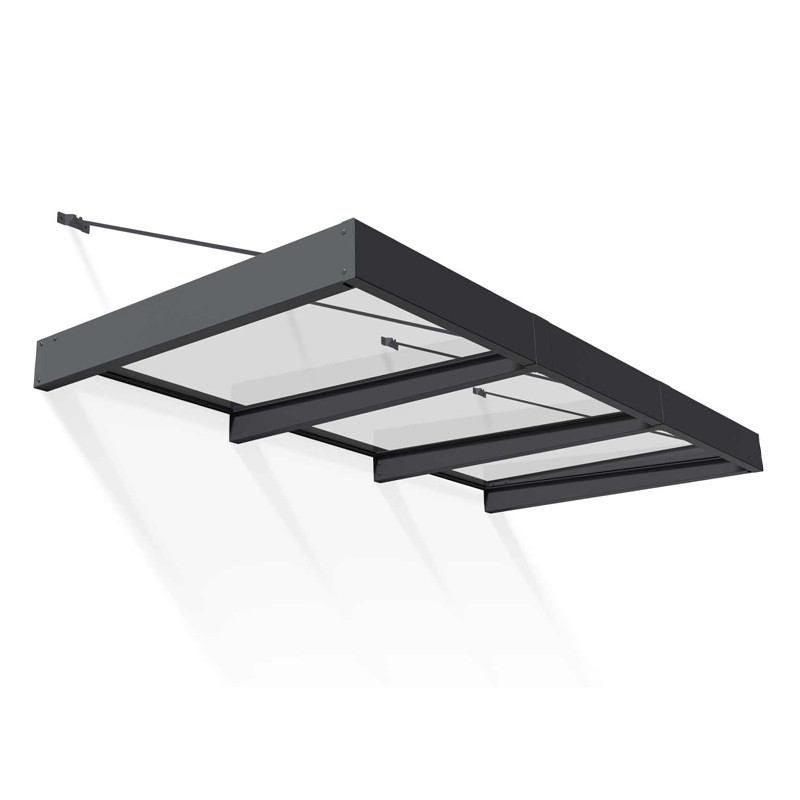 Canopia - Toldo de puerta - 286x140cm - Sophia XL 3000 - Gris claro
