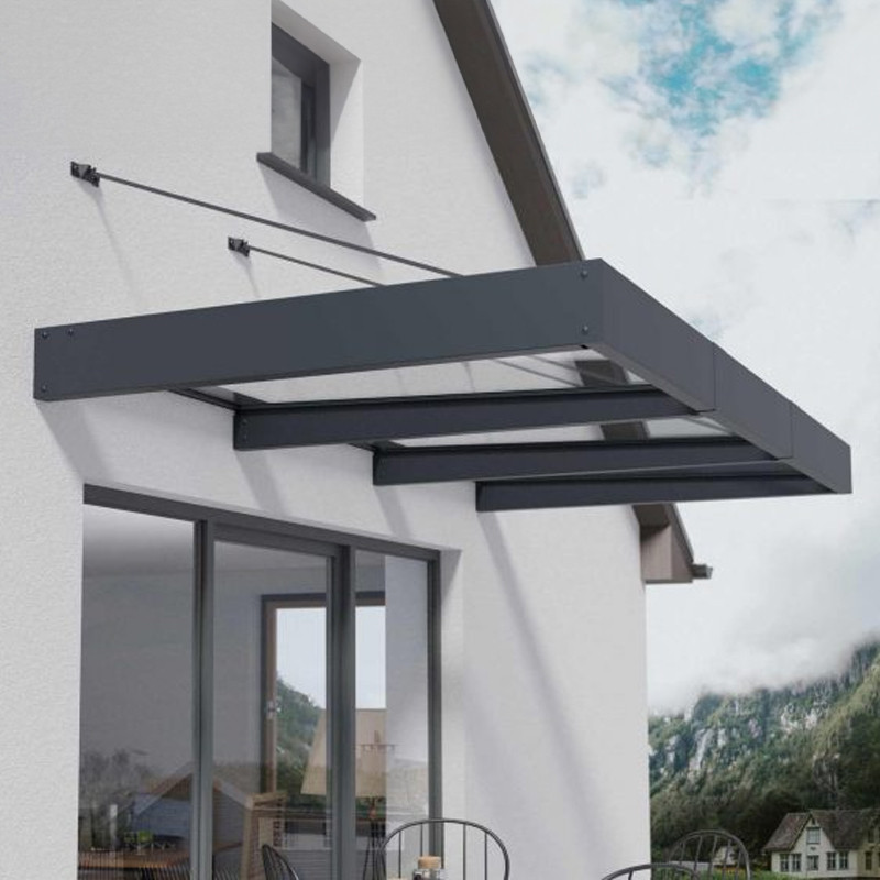 Canopia - Deurluifel - 286x140cm - Sophia XL 3000 - Lichtgrijs